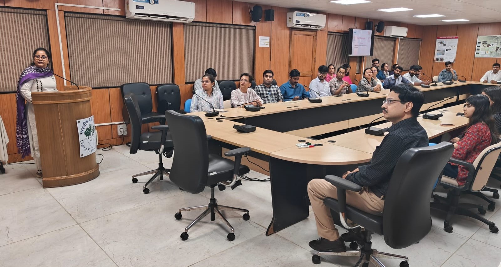 A workshop on the revised guidelines of the POSH Act was organized at the Forest Survey of India (FSI), Dehradun, on 28 September 2026. The workshop aimed to create awareness among office employees regarding the provisions and guidelines of the POSH Act.