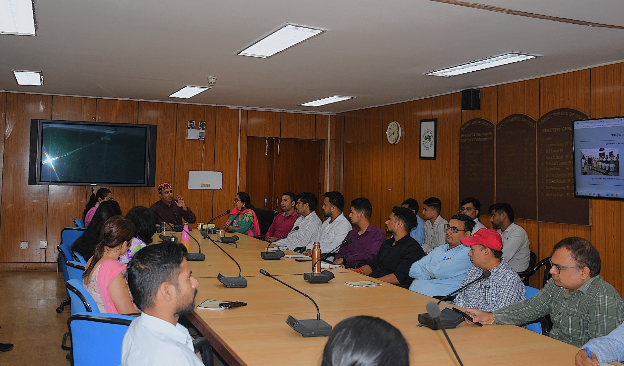 On September 2, 2026, a Hindi Language Workshop was organized at the Forest Survey of India (FSI), Dehradun, on the topic of 